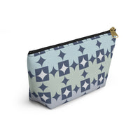 World's Fair Accessory Pouch w T-bottom in Blue